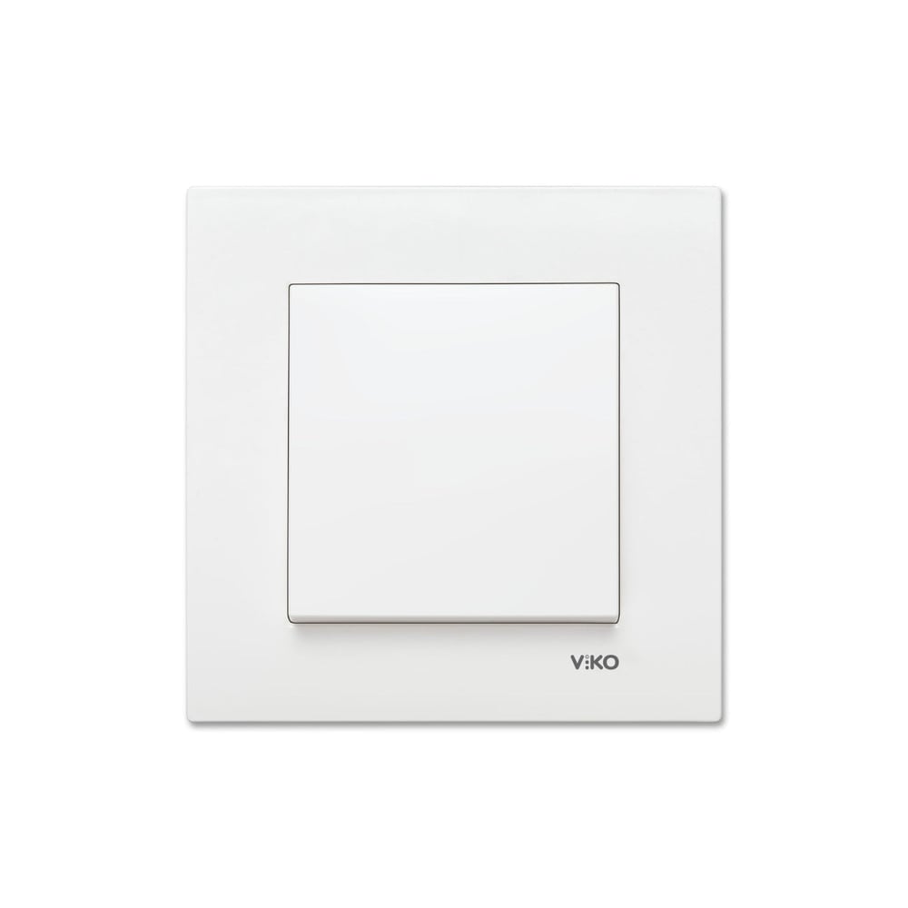 Viko Karre Beyaz Anahtar Çerçeve Dahil 90967001
