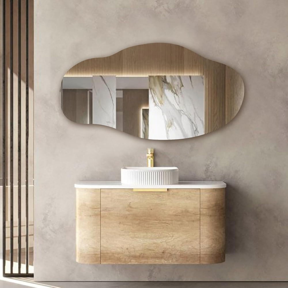 Fawdecor Dekoratif Duvar Aynası, Modern Ev Aynası Cg Home Ayna