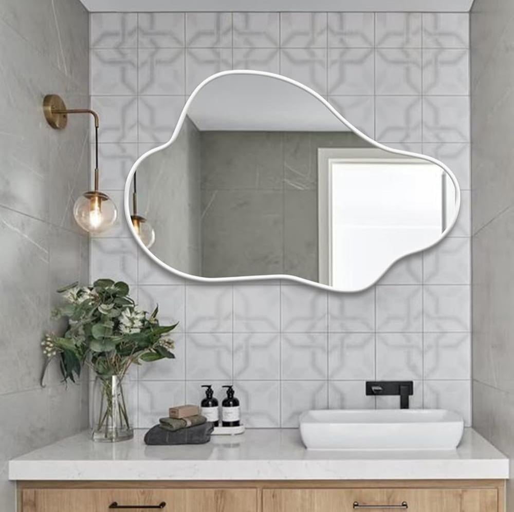 Fawdecor Archy Dekoratif Duvar Aynası, Modern Ev Aynası 