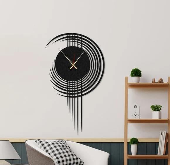 Fawdecor Minimalist Metal Duvar Saati 