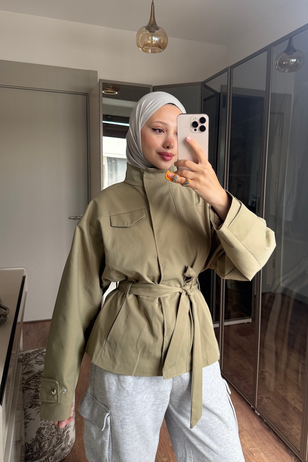 KISA TRENÇ - HAKİ