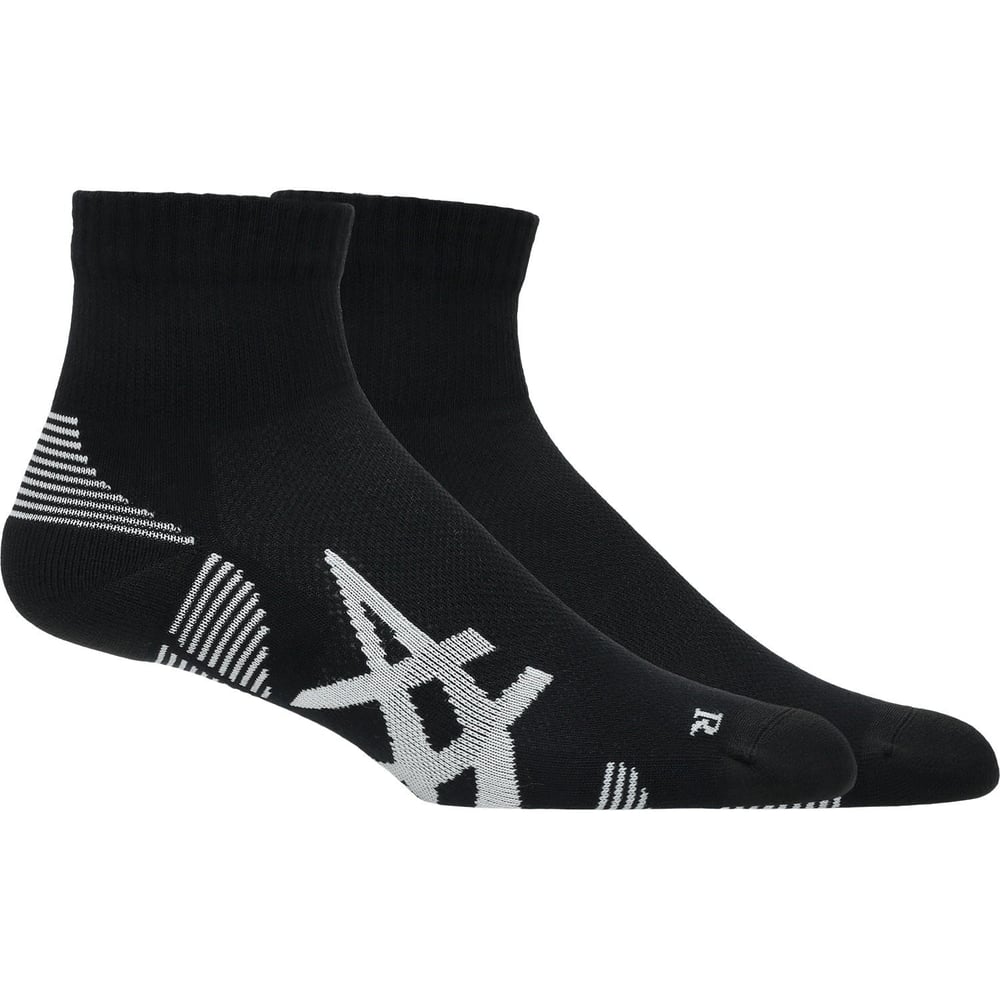 2 PACK CUSHIONED RUN QUARTER SOCK