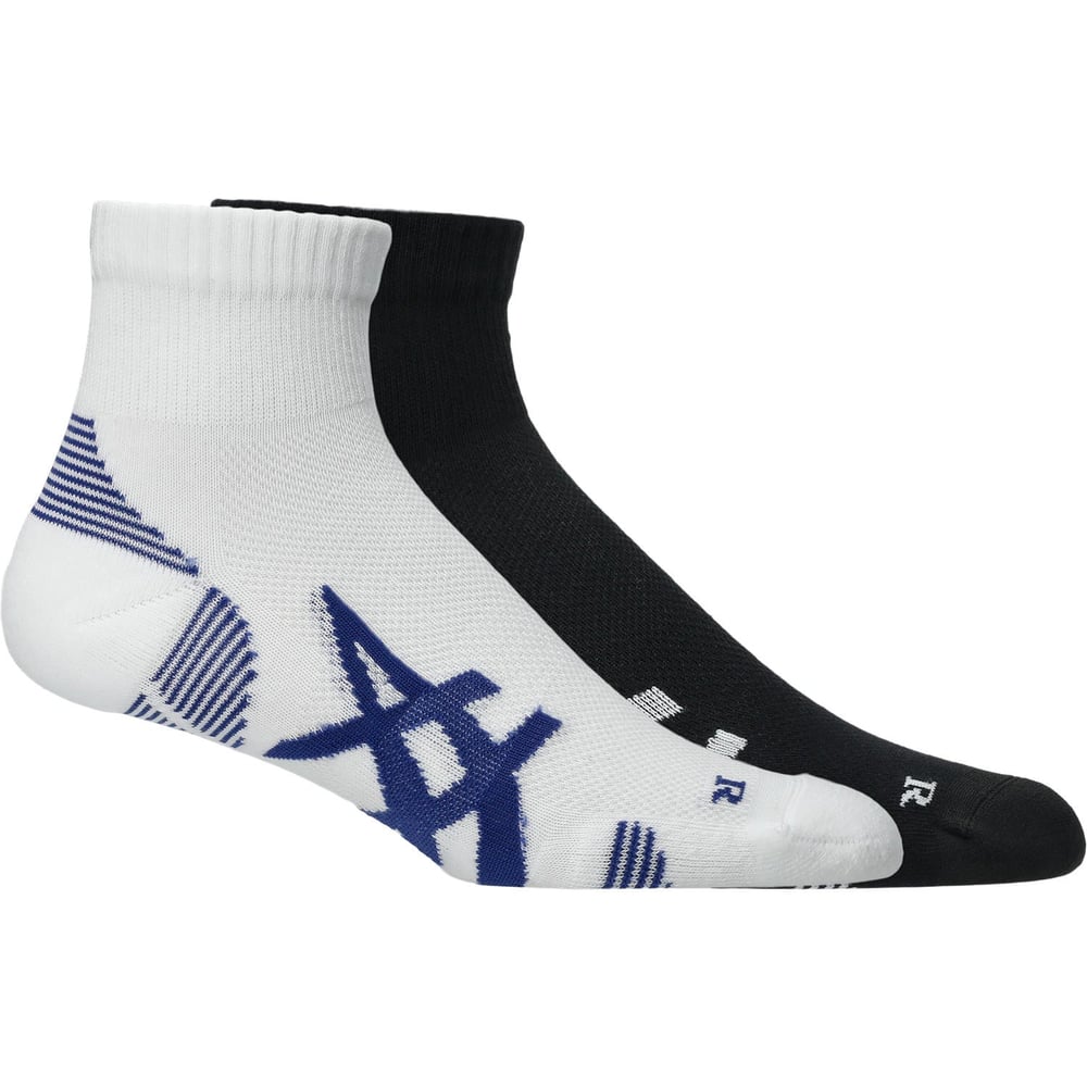 2 PACK CUSHIONED RUN QUARTER SOCK