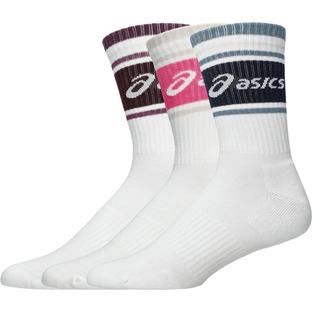 3 PACK ASICS LOGO CREW SOCK