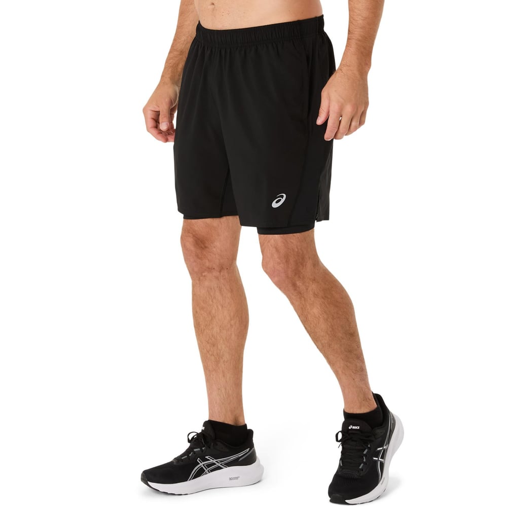ASICS SILVER 2-N-1 7IN SHORT