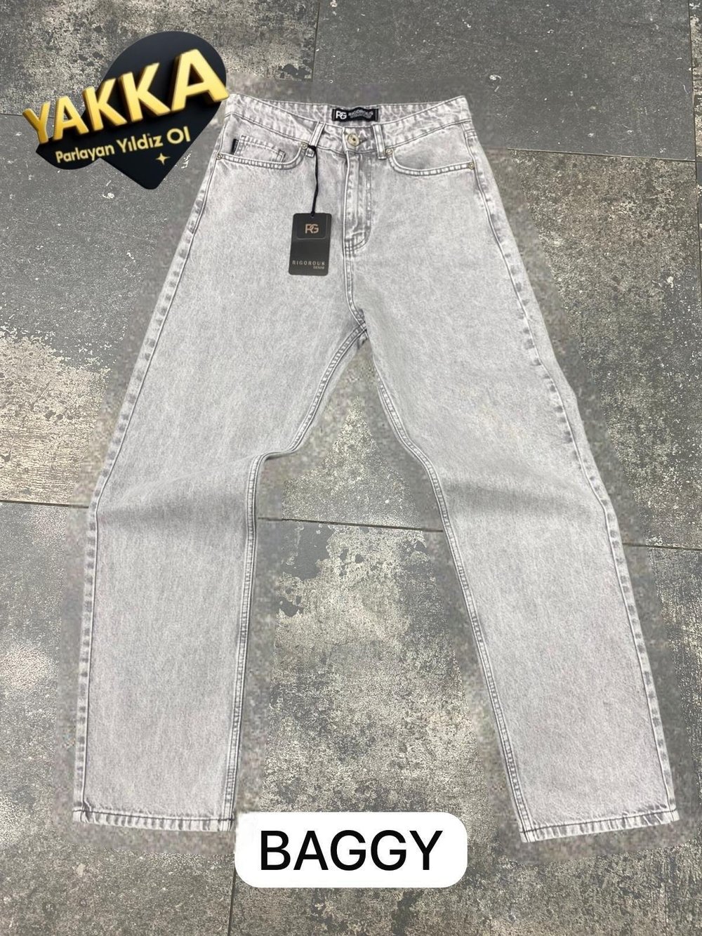 RİGOROUS BAGGY JEANS PANTOLON 