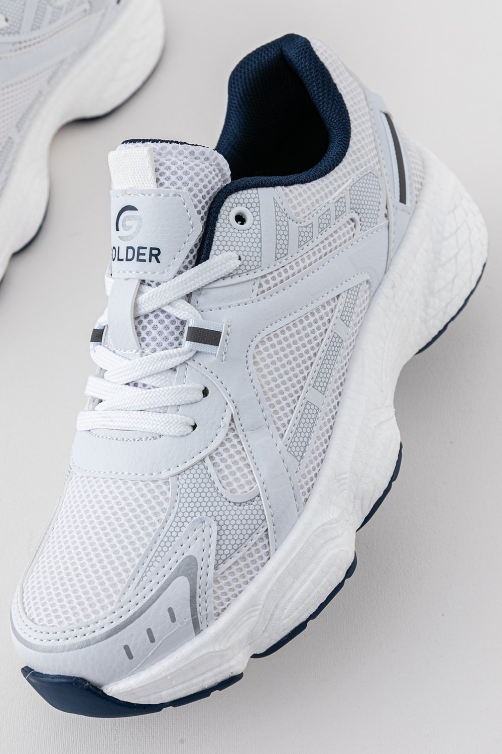 Kadın Günlük Beyaz Laci Sneaker Bağcıklı Dolgu Topuk Rahat Spor Ayakkabı