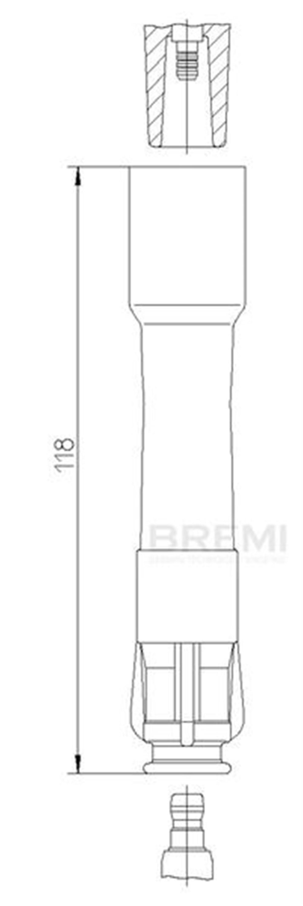 BMW BREMI BRM 13249A1,8 BUJI BASLIGI 91-01 E34 / 36 / 39/ 38 / 46 / X5 M52-54-62-3,2