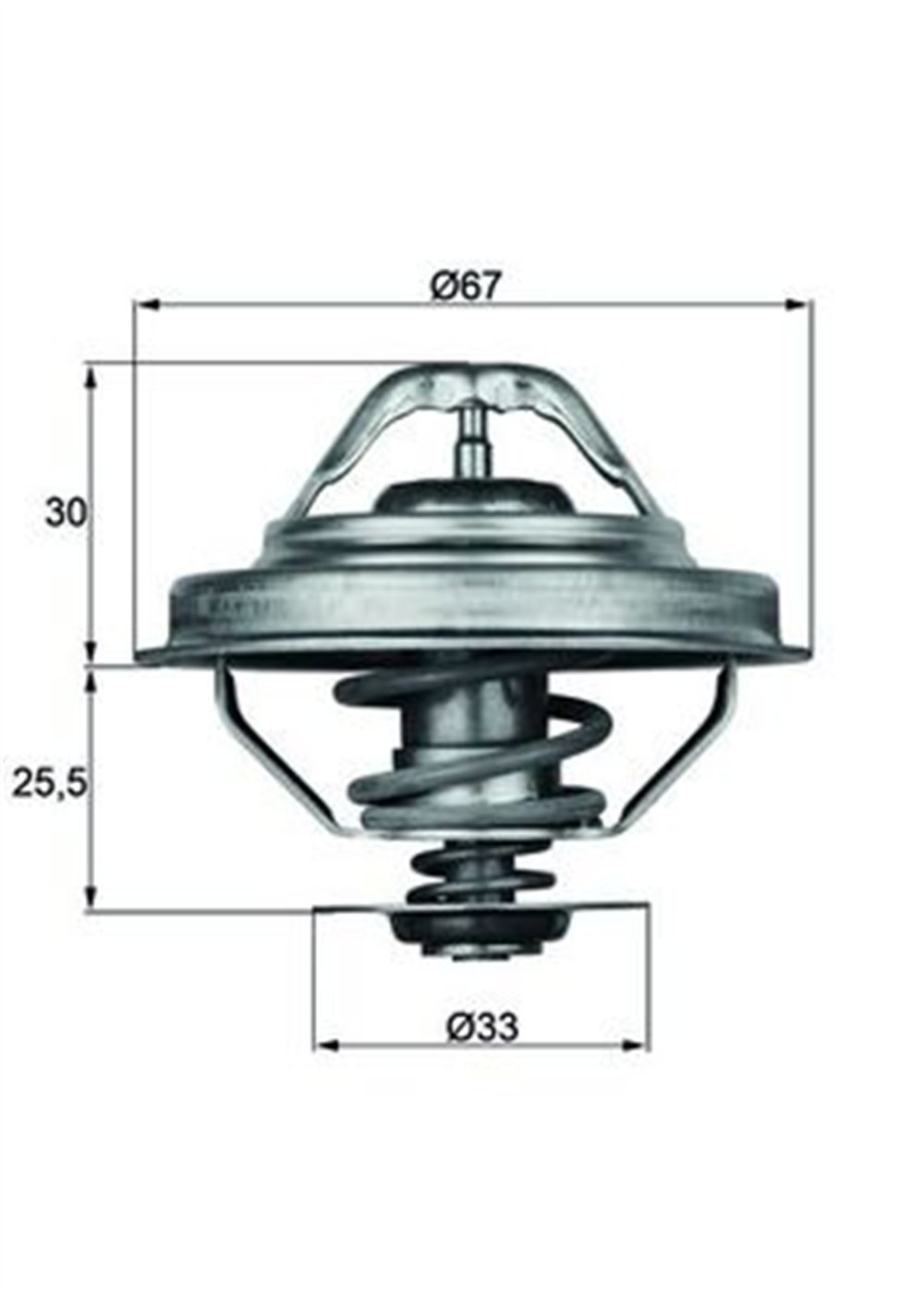 BMW E34-E36-E38-E39 1991-2003 TERMOSTAT 11537511083