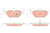 BMW E36-E46 1999-2005 FREN BALATASI ARKA 34216778168