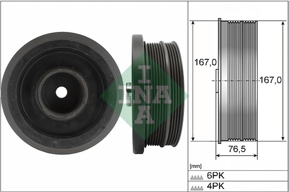 BMW E46-E87-E90-E91-E60-E61-X3 E83 2003-2010 KRANK KASNAGI 11237805696