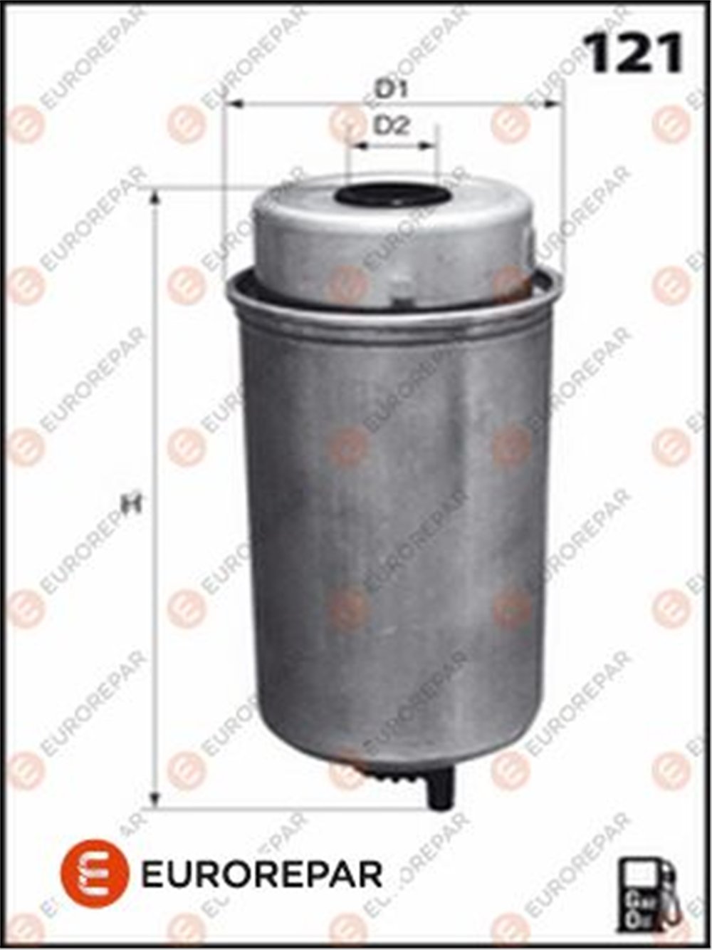 BMW EUROREPAR 1643627180 YAKIT FILTRESI 04-18 LAND ROVER RANGE ROVER SPORT DISCOVERY III-IV 2.7 TD-3.0 TD