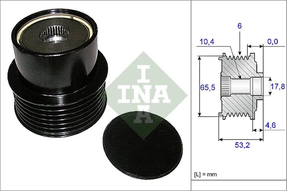 BMW INA INA 535 0195 10 ALTERNATÖR RULMANI 06-14 FREELANDER 2  3.2