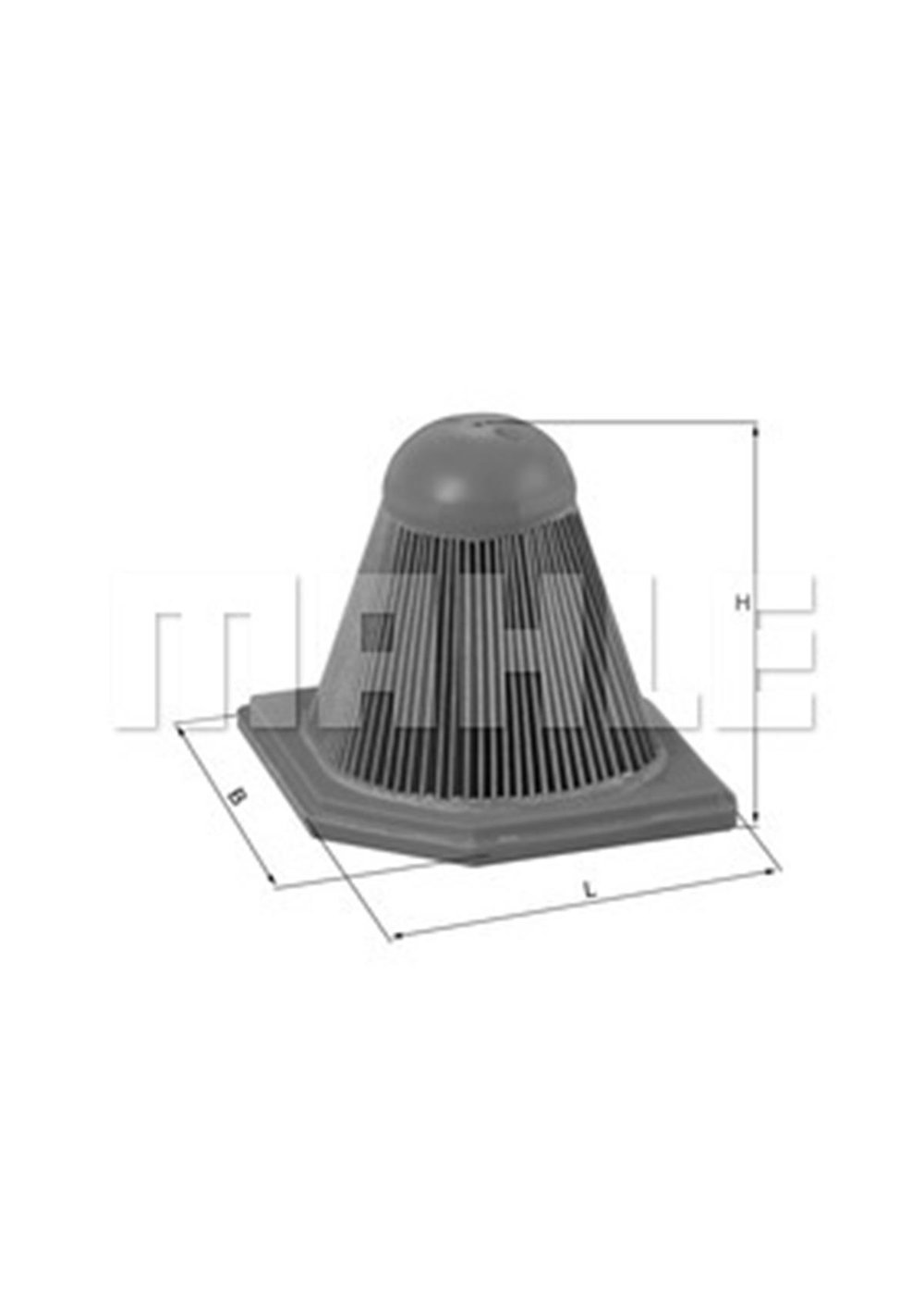 BMW MAHLE MHL LX1892 HAVA FILTRESI 07-12 KK1300 BM