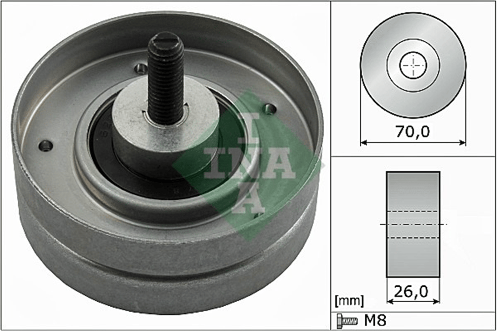 BMW MINI R50-52-53 2002-2007 V KAYIS GERGI RULMANI 11280946004