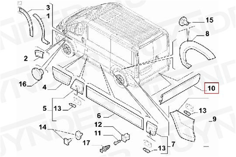 FIAT 1997-2000 CITA 5.KAPI SOL       DCT 735763483