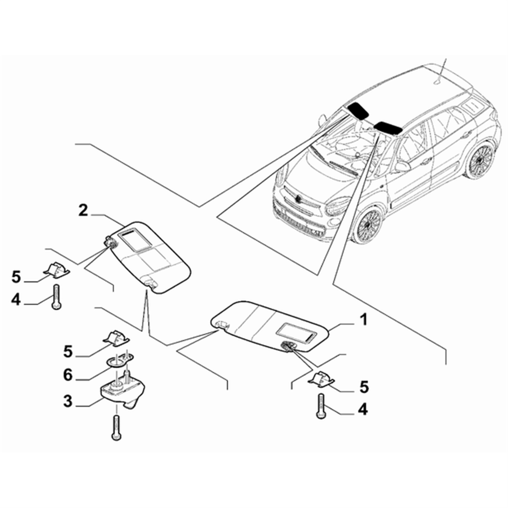 FIAT 1997-2000 KAPI SACI ON SAG           DBY 51810422