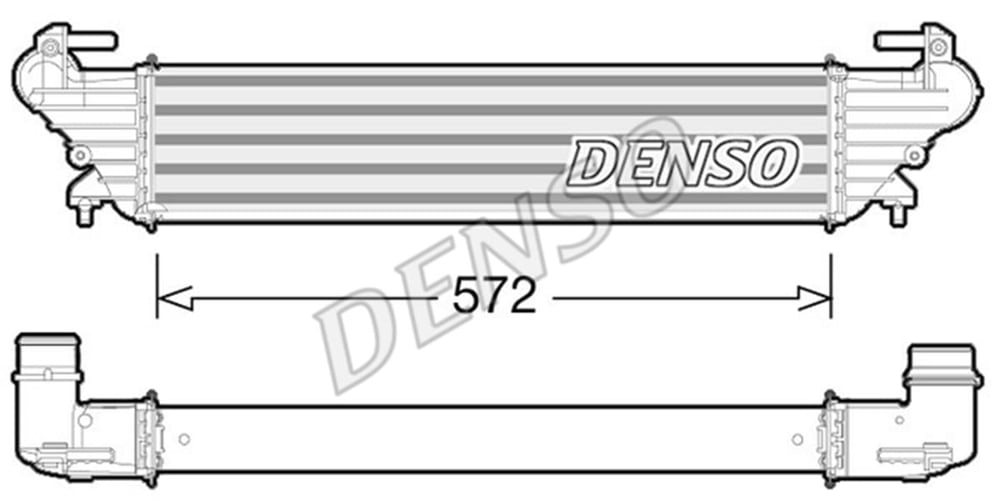 FIAT DENSO DEN DIT09114 TURBO RADYATÖRÜ 12-