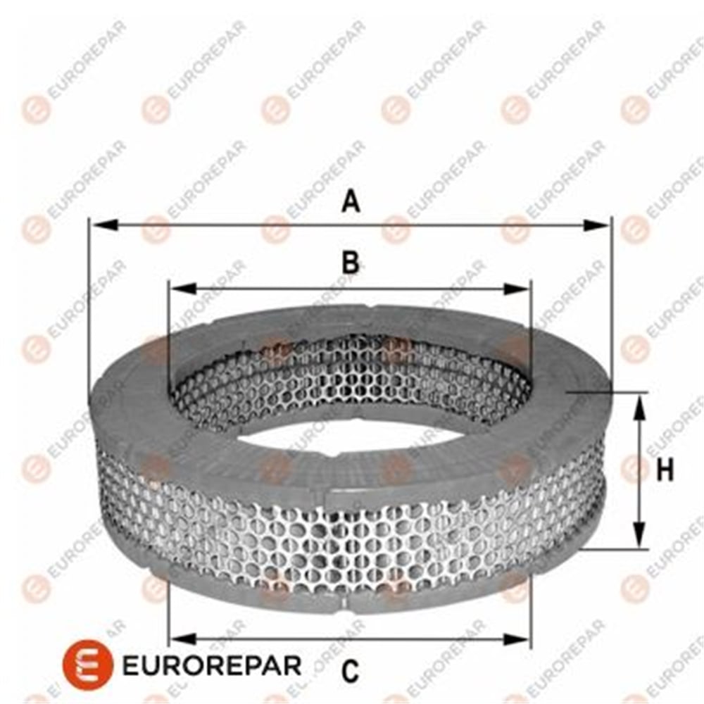 FIAT EUROREPAR 1680347880 HAVA FILTRESI 97-00