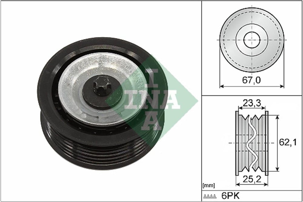 FIAT INA INA 532 0619 10 V KAYIS GERGI RULMANI 07- DOBLO/LINEA/BRAVO/FIAT 500/GIULIETTA/RENEGADE/COMBO D 1,6 D