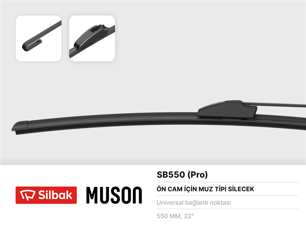 FIAT SILBAK SIL SB550 SILECEK SÜPÜRGESI ÖN BM BM BM