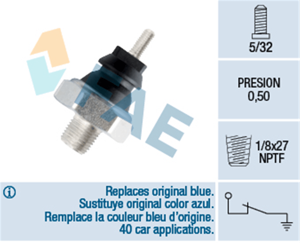 FORD FAE FAE 12040 YAG BASINÇ MÜSÜRÜ 93-00