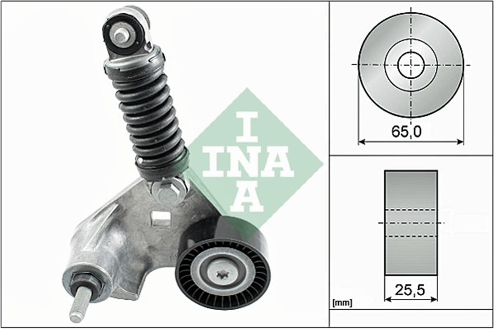 FORD INA INA 534 0169 10 V KAYIS GERGI RULMANI 01- TRANSIT V184/MONDEO 2.0 TDCI