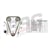 FORD MONDEO/S-MAX/VOLVO/MAZDA 2001 SONRASI EKSANTRIK ZINCIR SETI 1S7G 6268 BC/SET