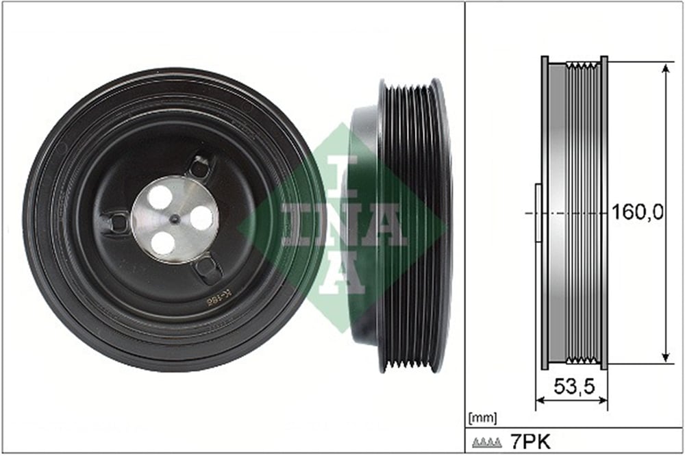 FORD TRANSIT V-347/V-363 2006 SONRASI KRANK KASNAGI BK3Q 6B319 CB