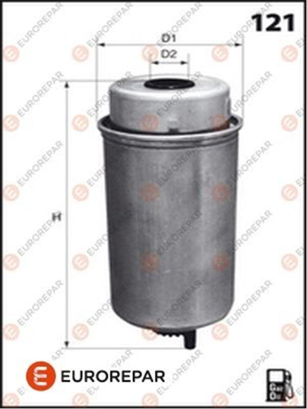 FORD TRANSIT V184 2001-2006 YAKIT FILTRESI YC15 9176 AC
