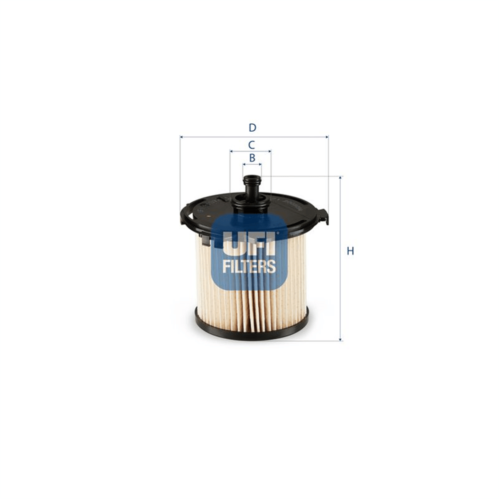 FORD UFI UFI 26.074.00 YAKIT FILTRESI 11- TRANSIT V347/V362/V363 2,2 D
