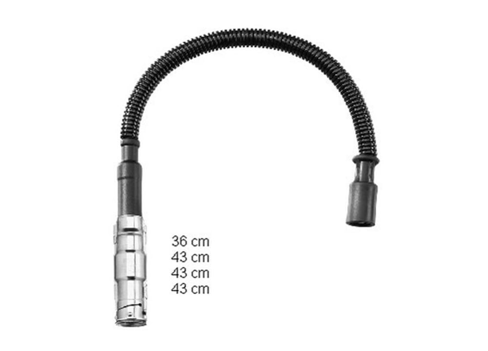 MERCEDES BERU BR ZEF1556 BUJI KABLOSU 04-12 169-245 266