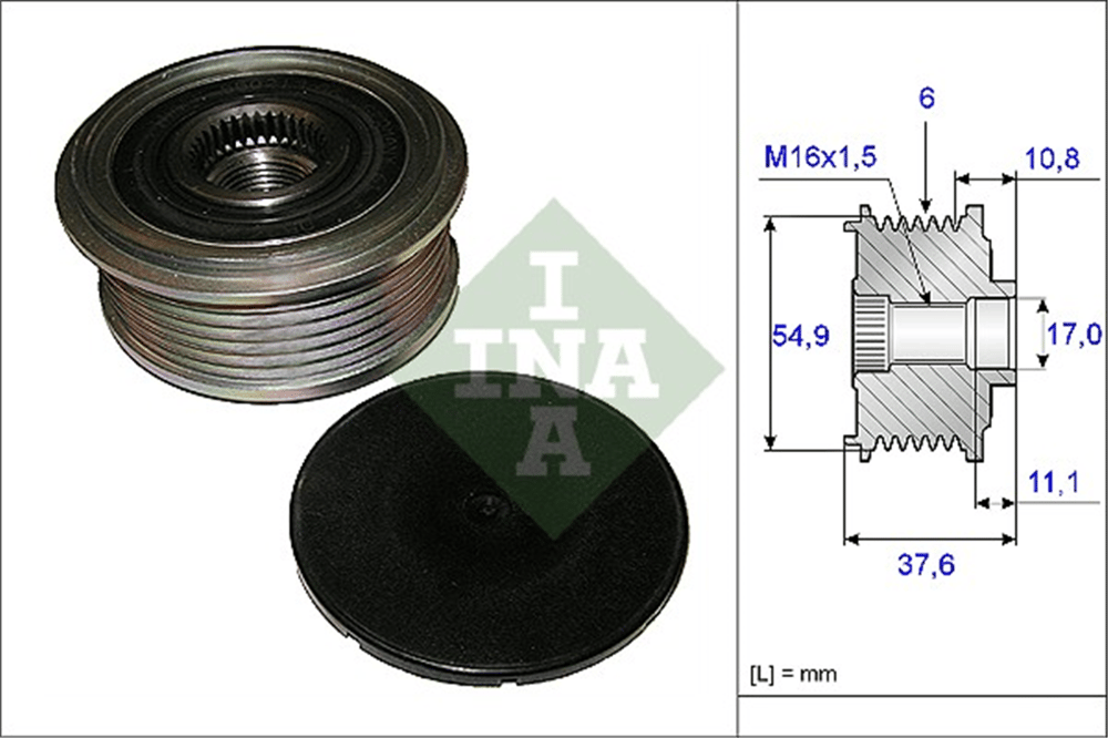 MERCEDES INA INA 535 0123 10 ALTERNATÖR KASNAGI 2012- 117-176-246-242-X156