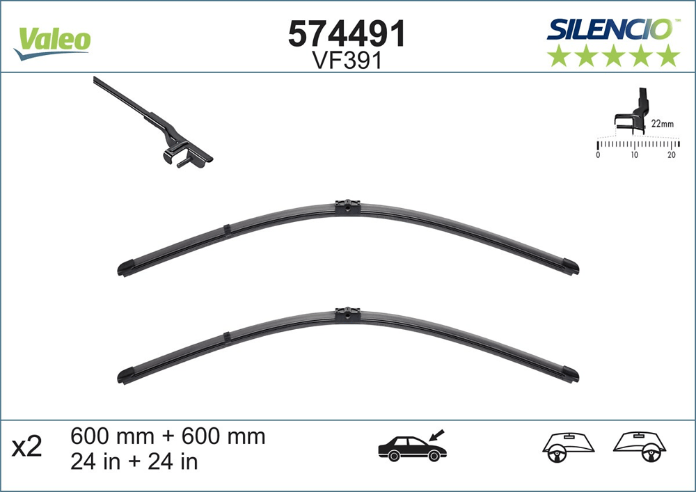 MERCEDES W204-212 2007-2011 SILECEK SÜPÜRGESI ÖN TAKIM A2048201145