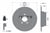 MERCEDES W211-212-218 2002 SONRASI FREN DISKI ARKA A2114230712