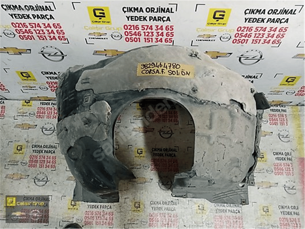 OPEL CORSA F 2020 SONRASI ÇAMURLUK DAVLUMBAZI ÖN SOL