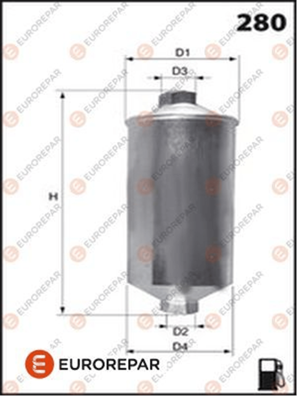 OPEL EUROREPAR E145065 YAKIT FILTRESI 97-00