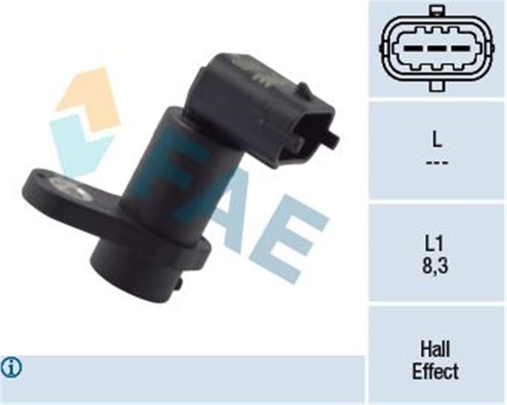OPEL FAE FAE 79193 EKSANTRIK DEVIR SENSÖRÜ 04- ASTRA G ASTRA H VECTRA C ZAFIRA B Z16XEP