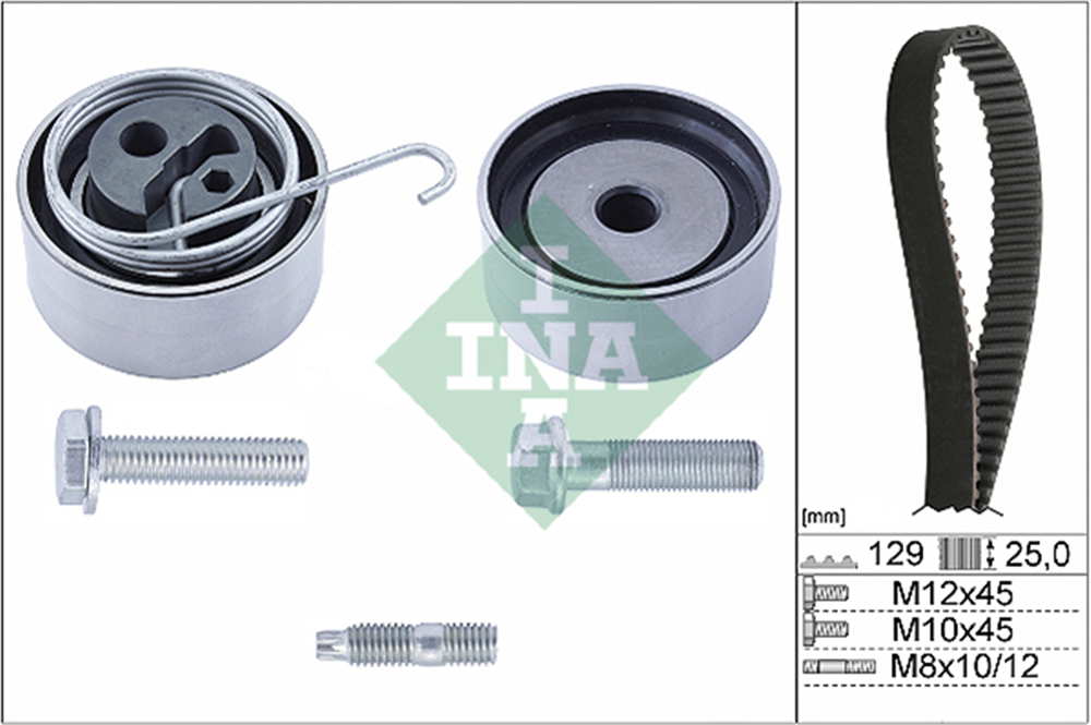 OPEL INA INA 530 0491 10 TRIGER SETI 04- ASTRA G ASTRA H Z17DTL Z17DTH