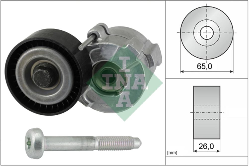 OPEL INA INA 534 0610 10 V KAYIS GERGI RULMANI 04-08 VECTRA C ASTRA H ZAFIRA B Z19DT Z19DTL Z19DTH