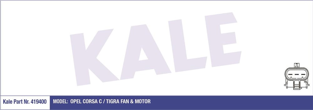 OPEL KALE KAL 419400 KLIMA FAN MOTORU 04-06