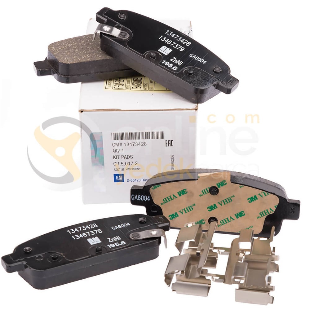 OPEL OE-OPEL 95530021 FREN BALATASI ARKA . ASTRA J MOKKA CRUZE AVEO T300 ZAFIRA C TRAX A13DTE A14NET A16XER