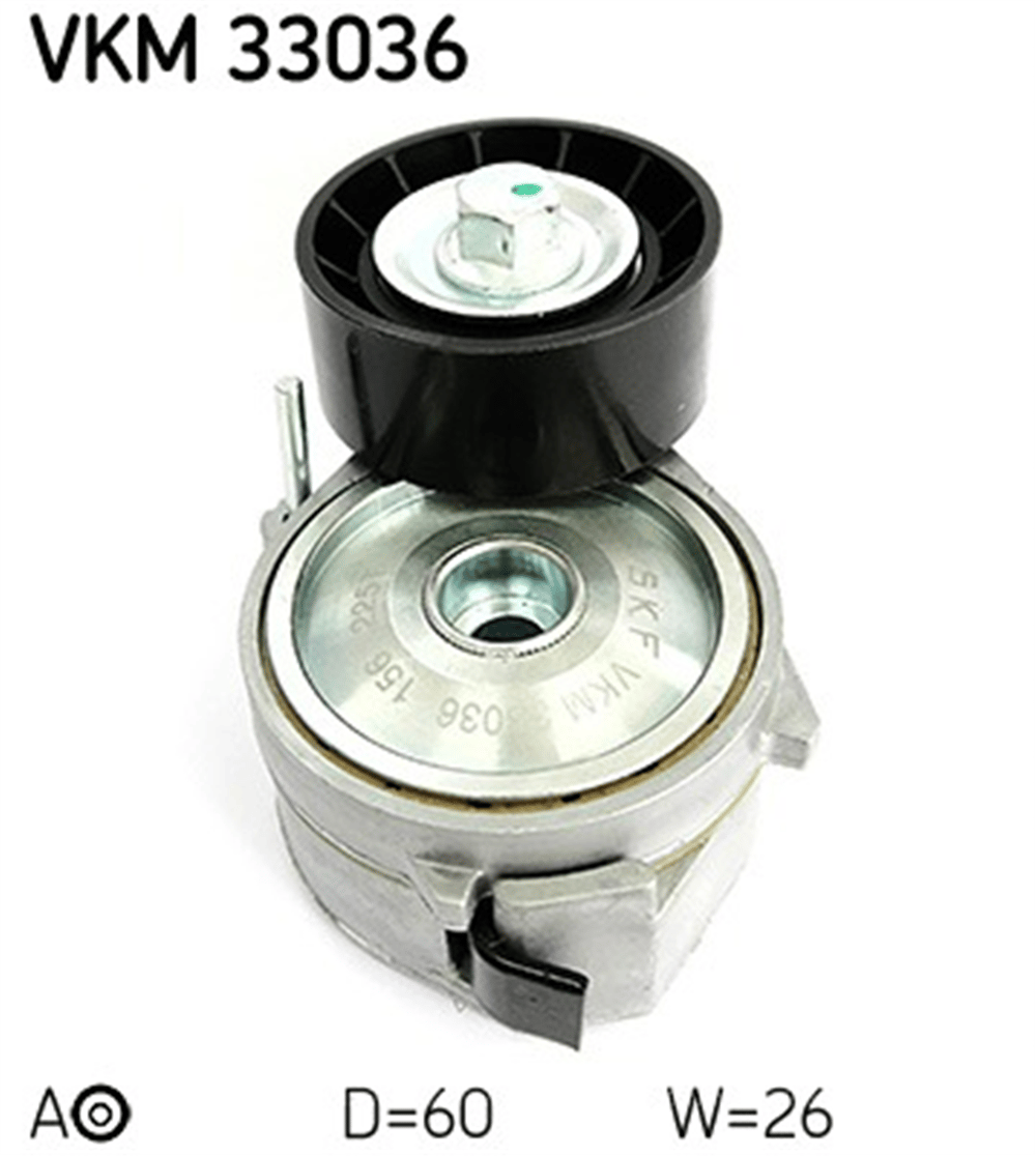PSA 206/307/C4 2000 SONRASI V KAYIS GERGI RULMANI 5751.E9