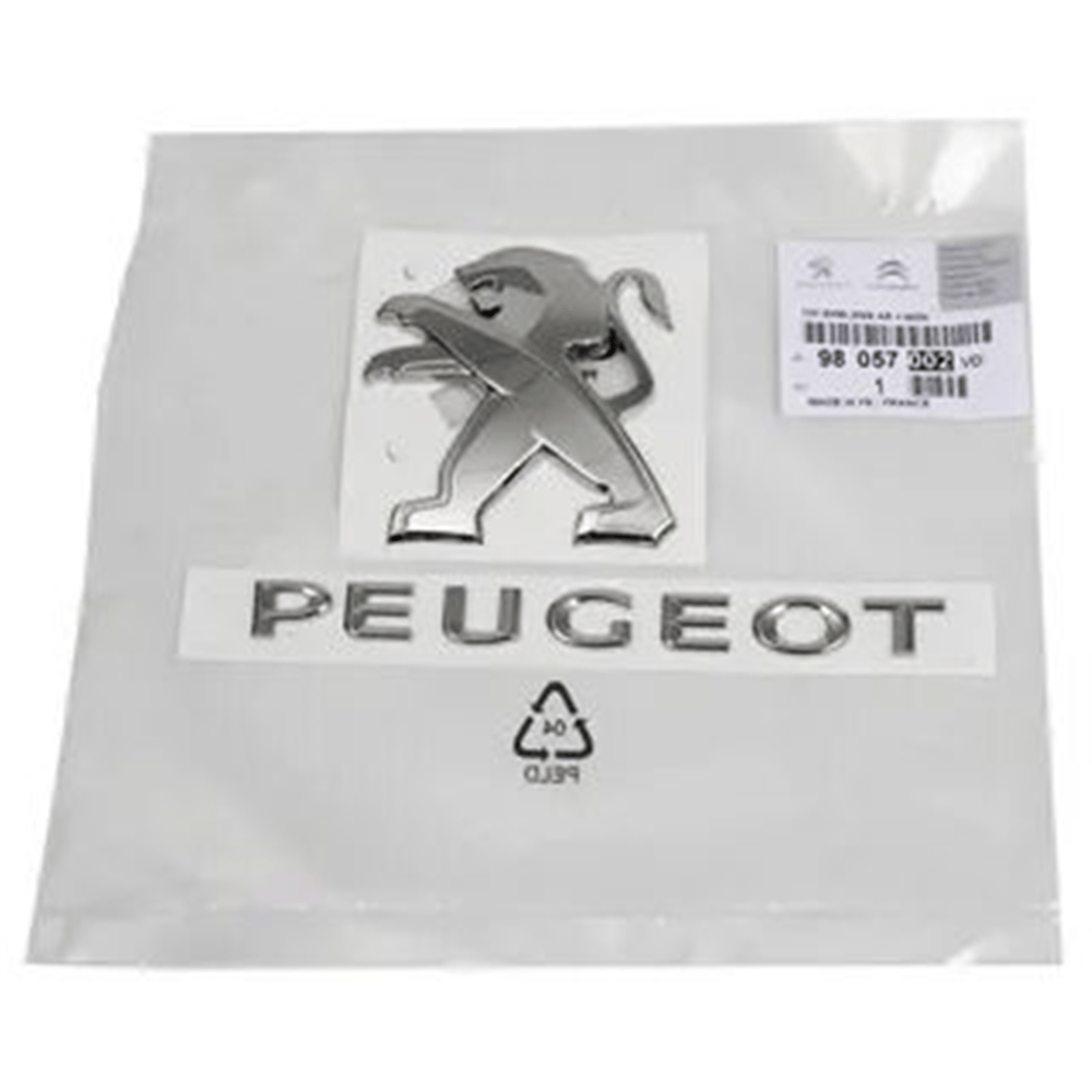PSA 308 II 2013 SONRASI PEUGEOT VE ASLAN AMBLEMI 98057002VD