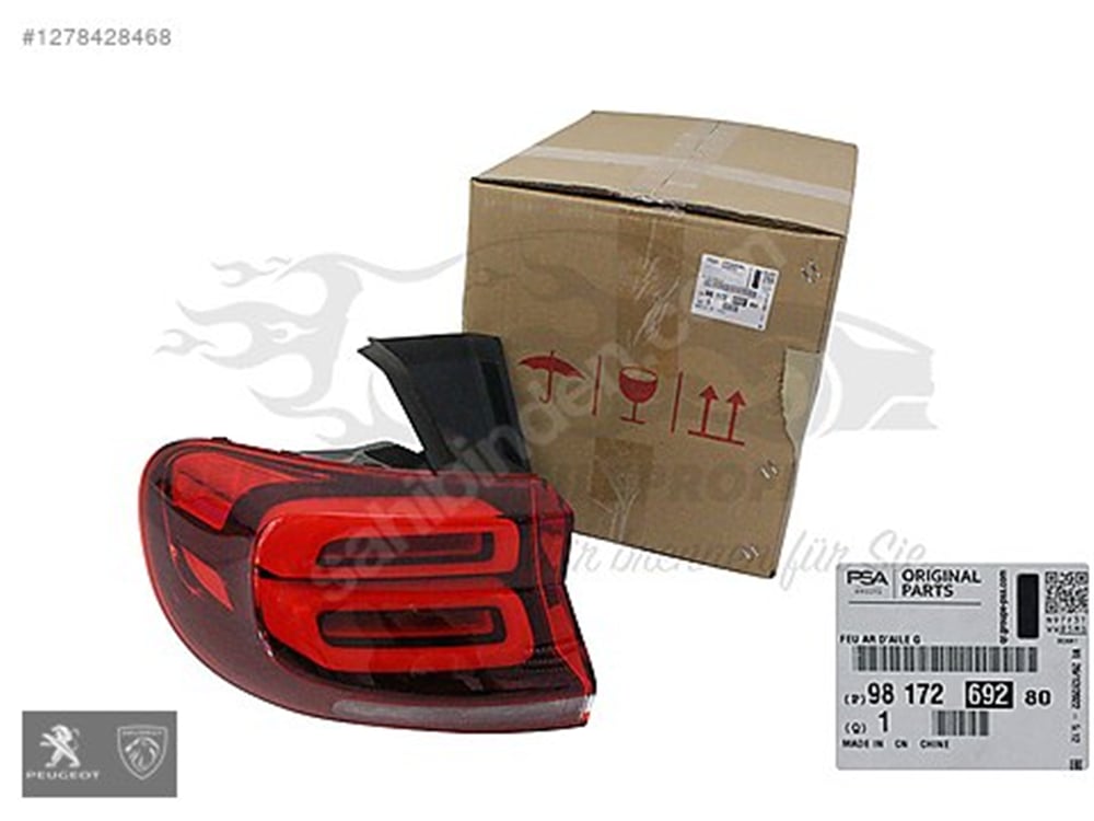 PSA C5 AIRCROSS (C84) 2018 SONRASI STOP LAMBASI SOL