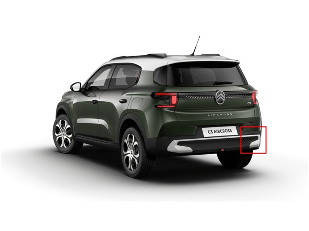 PSA YENI C3 AIRCROSS CC4E 1997-2000 ARKA TAMPON BANDI SAG