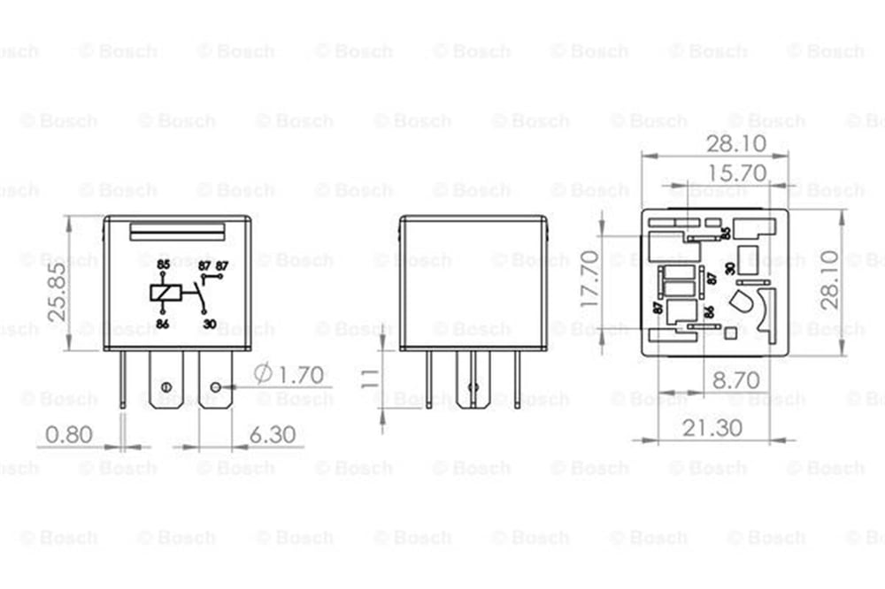 RENAULT BOSCH BCH 0986AH0251 ROLE 00- BM BM