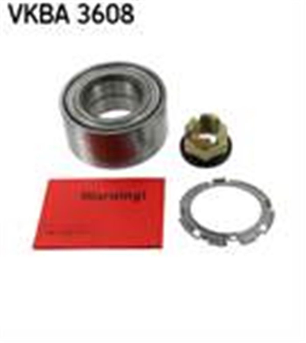 RENAULT SKF SKF VKBA 3608 PORYA RULMANI ÖN 08- KANGO II/CITAN/LAGUNA II BM
