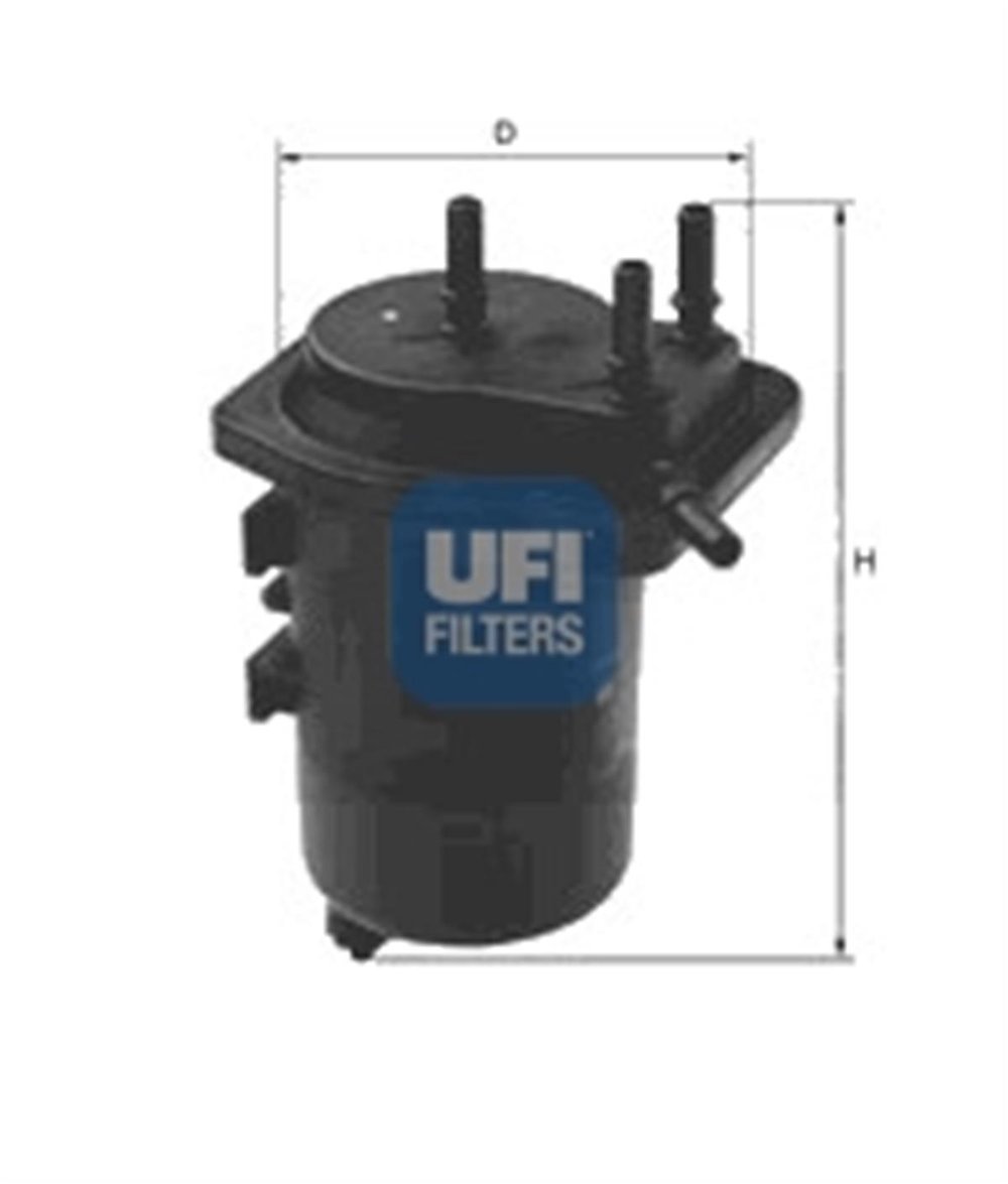 RENAULT UFI UFI 24.013.00 YAKIT FILTRESI 03- CLIO II/KANGO/MICRA III/NOTE/JUKE 1.5 dCi