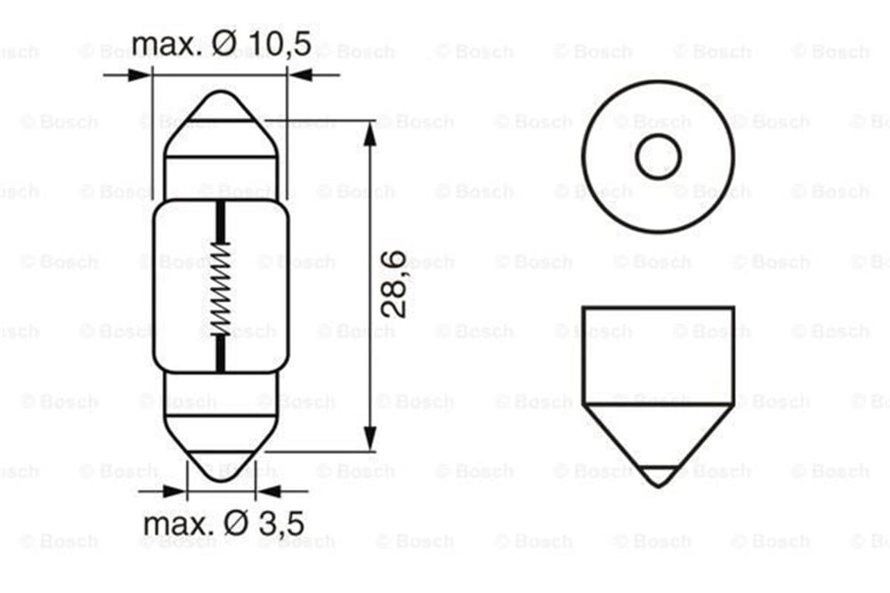 UNI BOSCH BCH 1987302227 AMPÜL BM BM BM